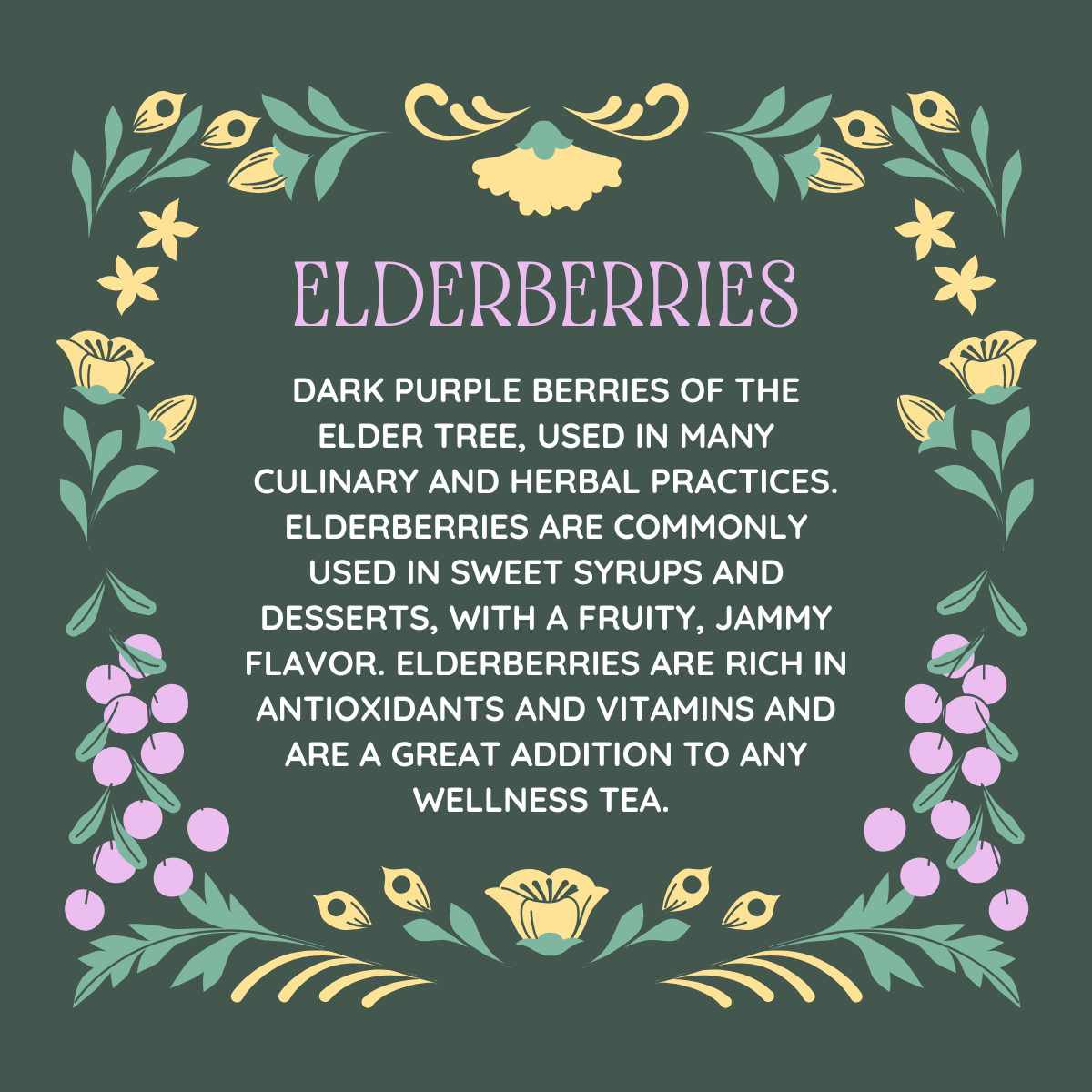 Elderberries