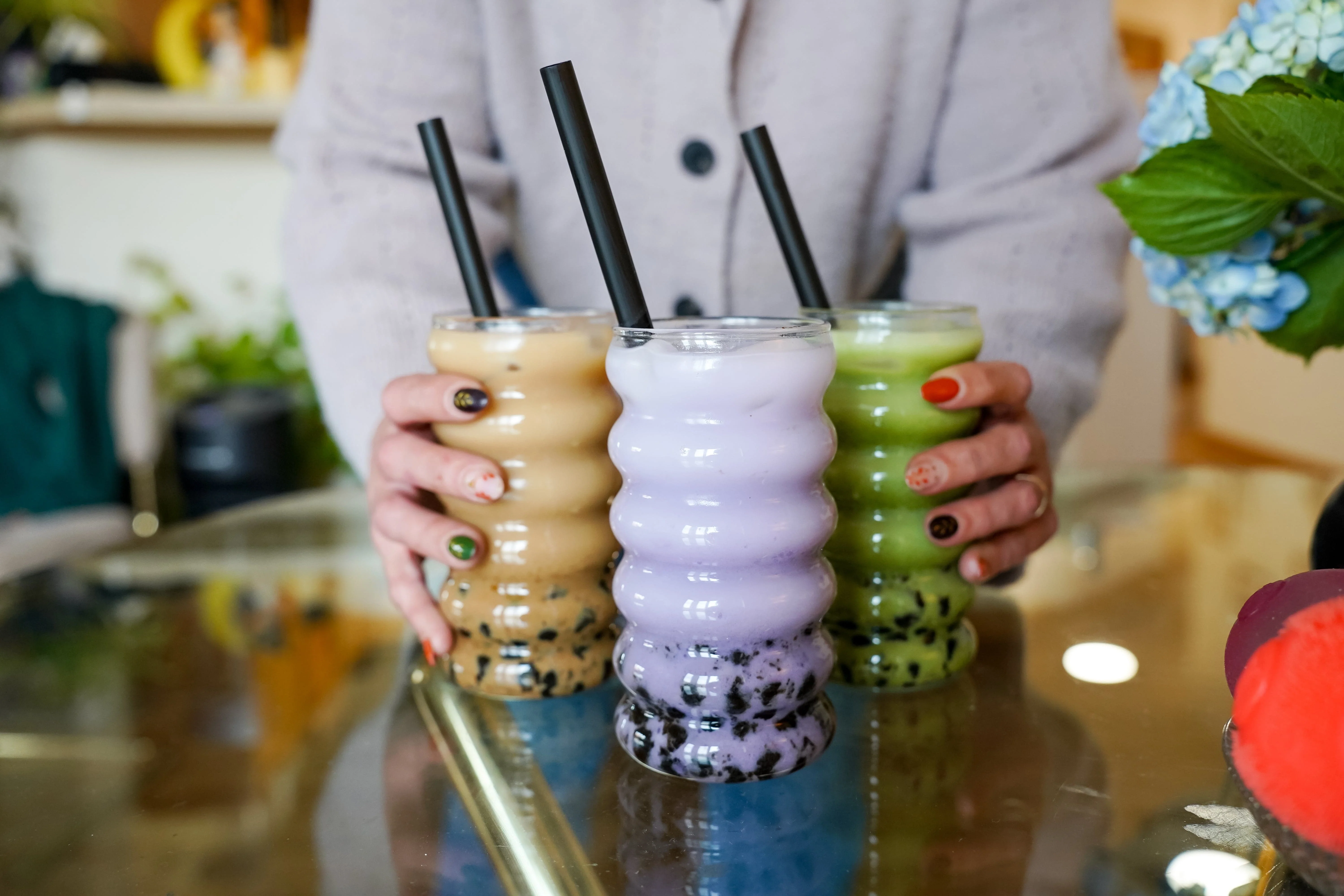 Matcha Milk Tea Boba Kit - Image 3